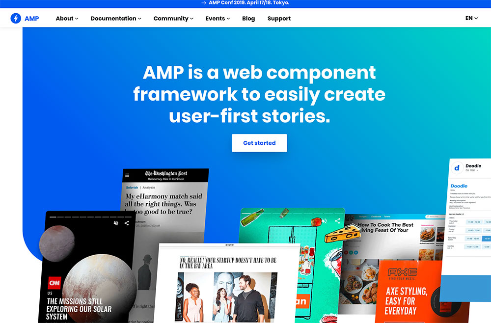 google amp framework